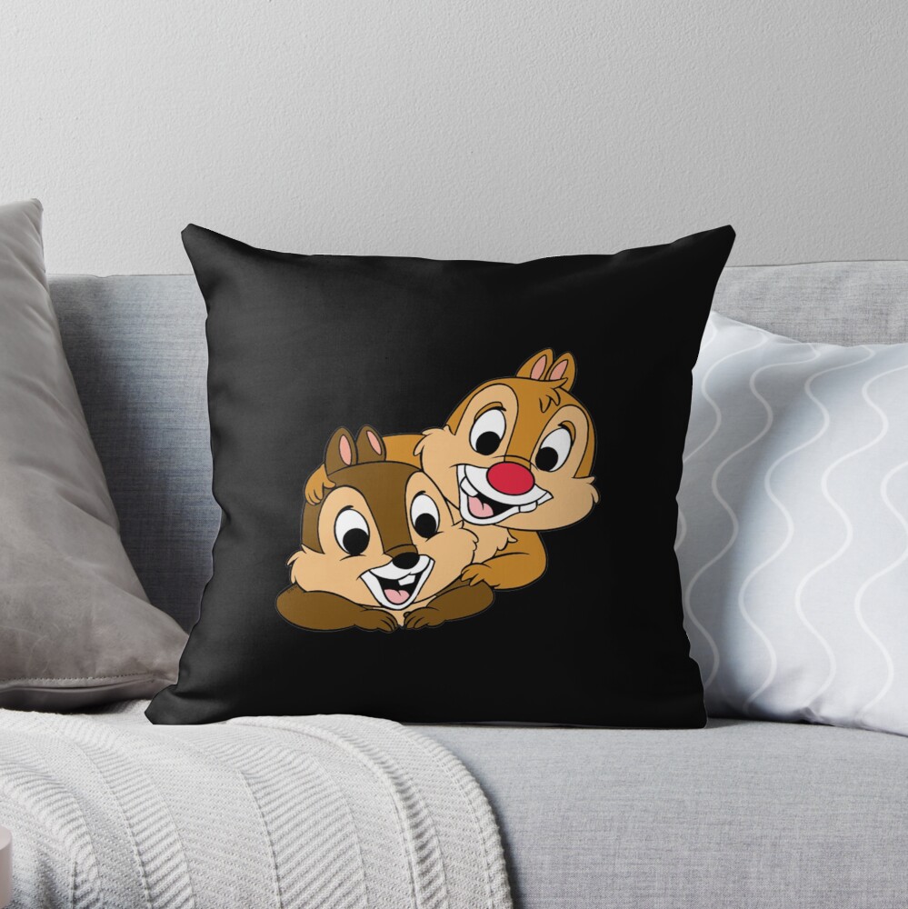Chip N Dale Always Duo Throw Pillow