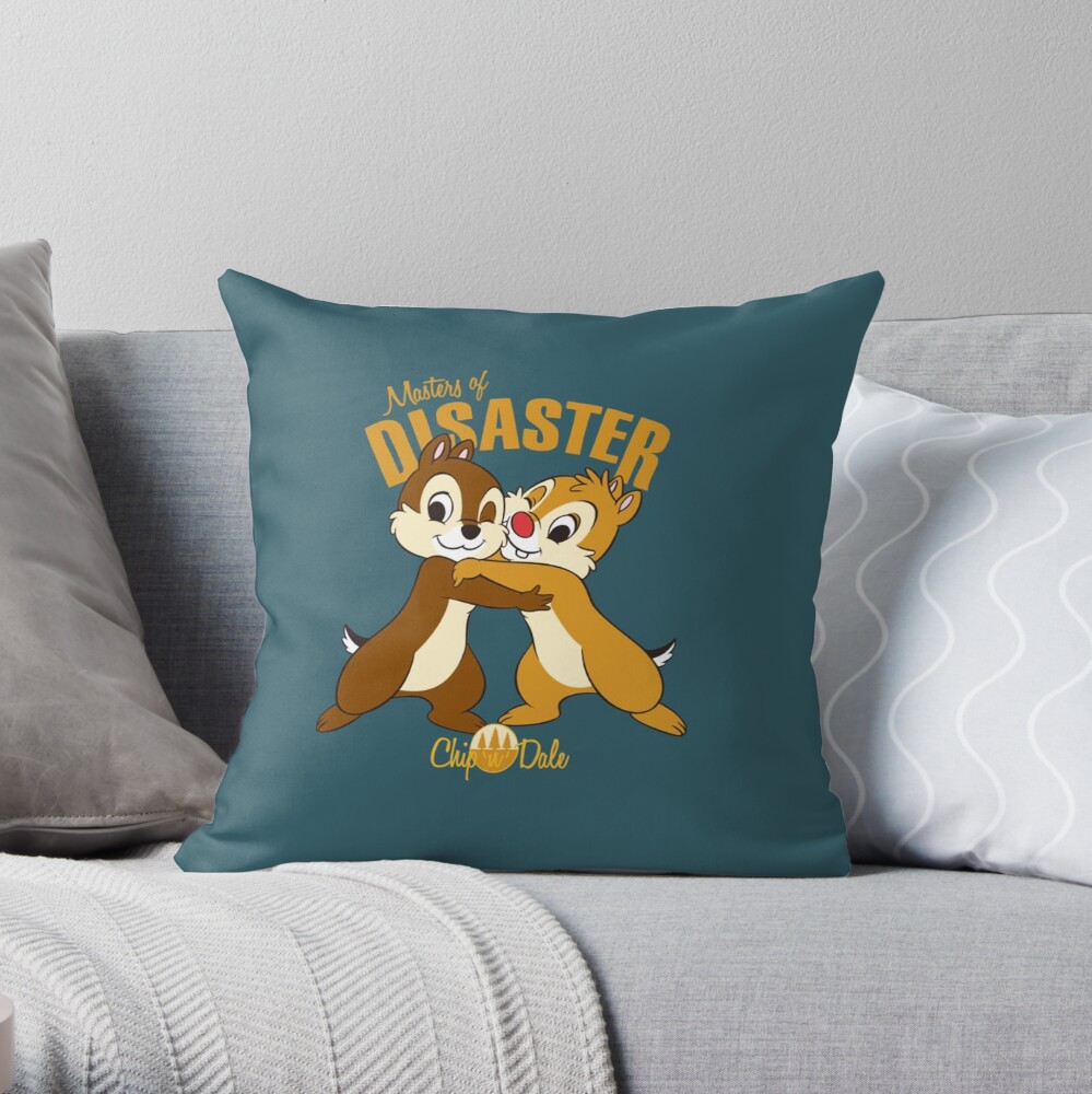 Chip And Dale Movie Throw Pillow