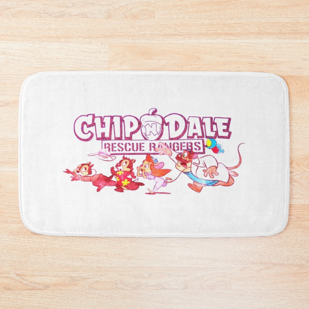 Rescue Rangers Bath Mat