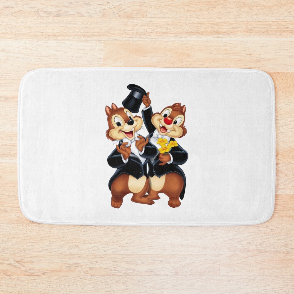 Chip And Dale Movie Classic Bath Mat