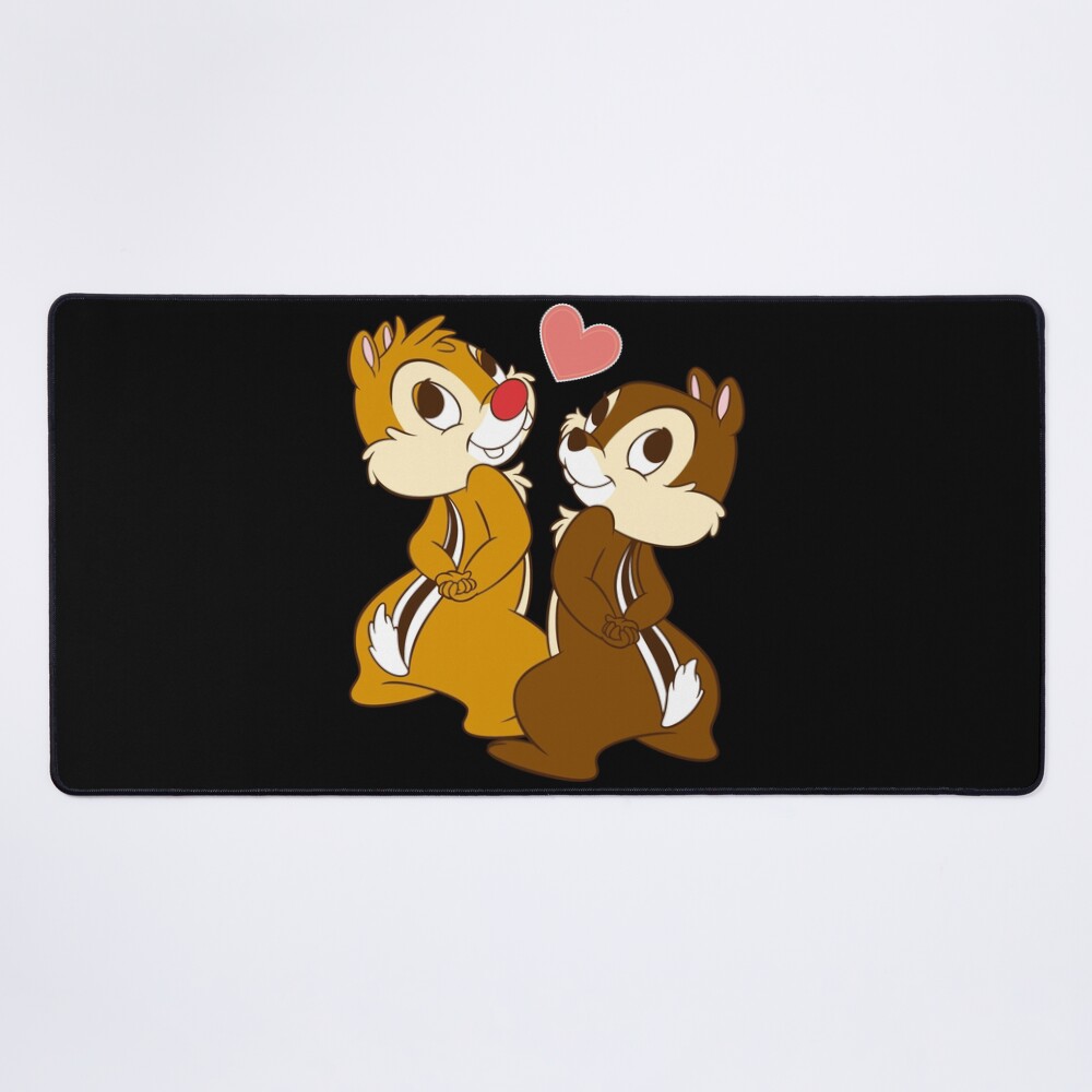 Loving Chip N Dale Funny Moment Mouse Pad