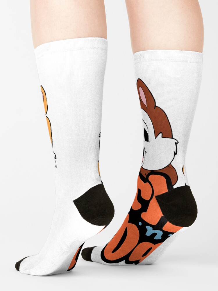 The Cartoon Chip N Dale Rangers Pillow Socks Socks - Image 2