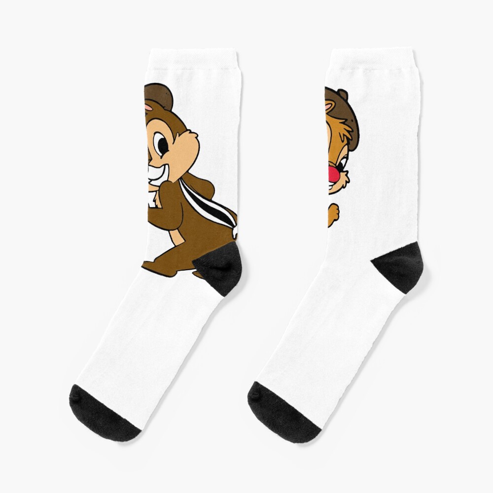 The Cartoon Chip N Dale Rangers Mouse Socks