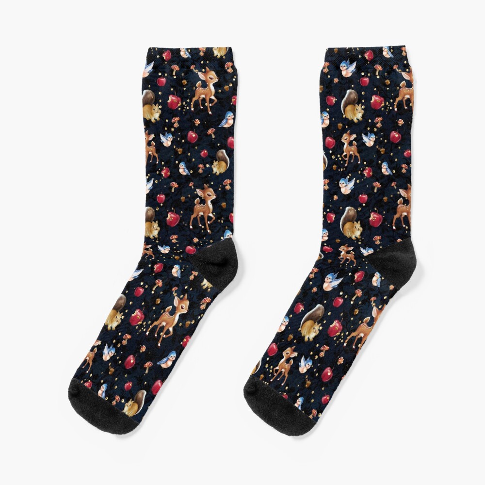 Forest Animals Socks