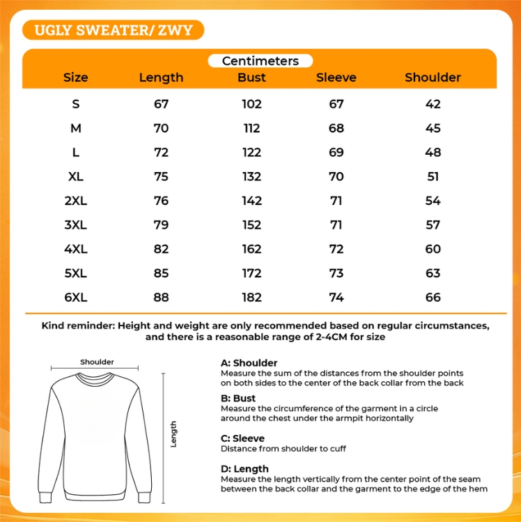 3D UGLY SWEATER - Chip and Dale Merch